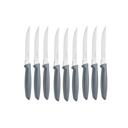 Tramontina 3 x 3 Piece Steak Knife Set Black