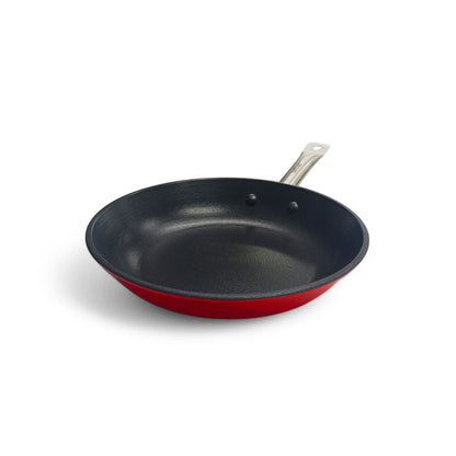 Tuffcast 28cm Frying Pan Red
