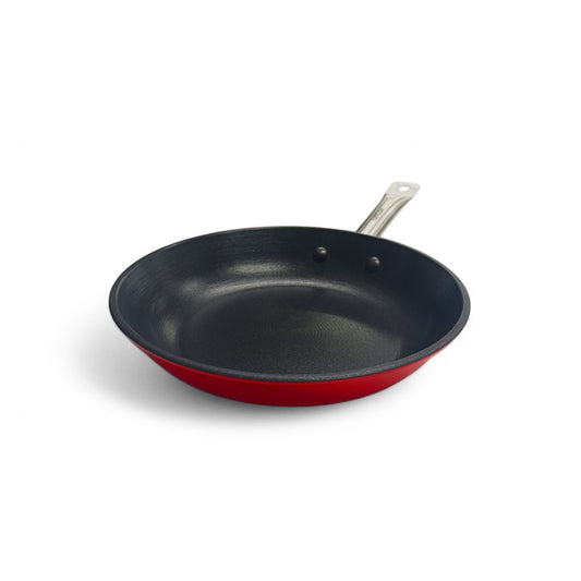 Tuffcast 28cm Frying Pan Red
