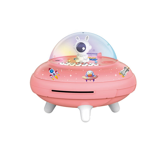 UFO Design Kids Money Bank Pink