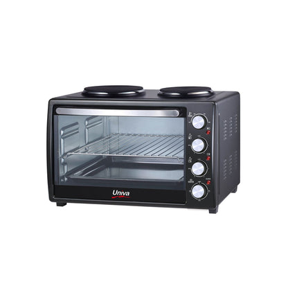 Univa 30Lt Mini Oven Black