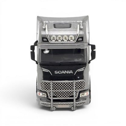 1:64 Alloy Scania Truck with Container Red