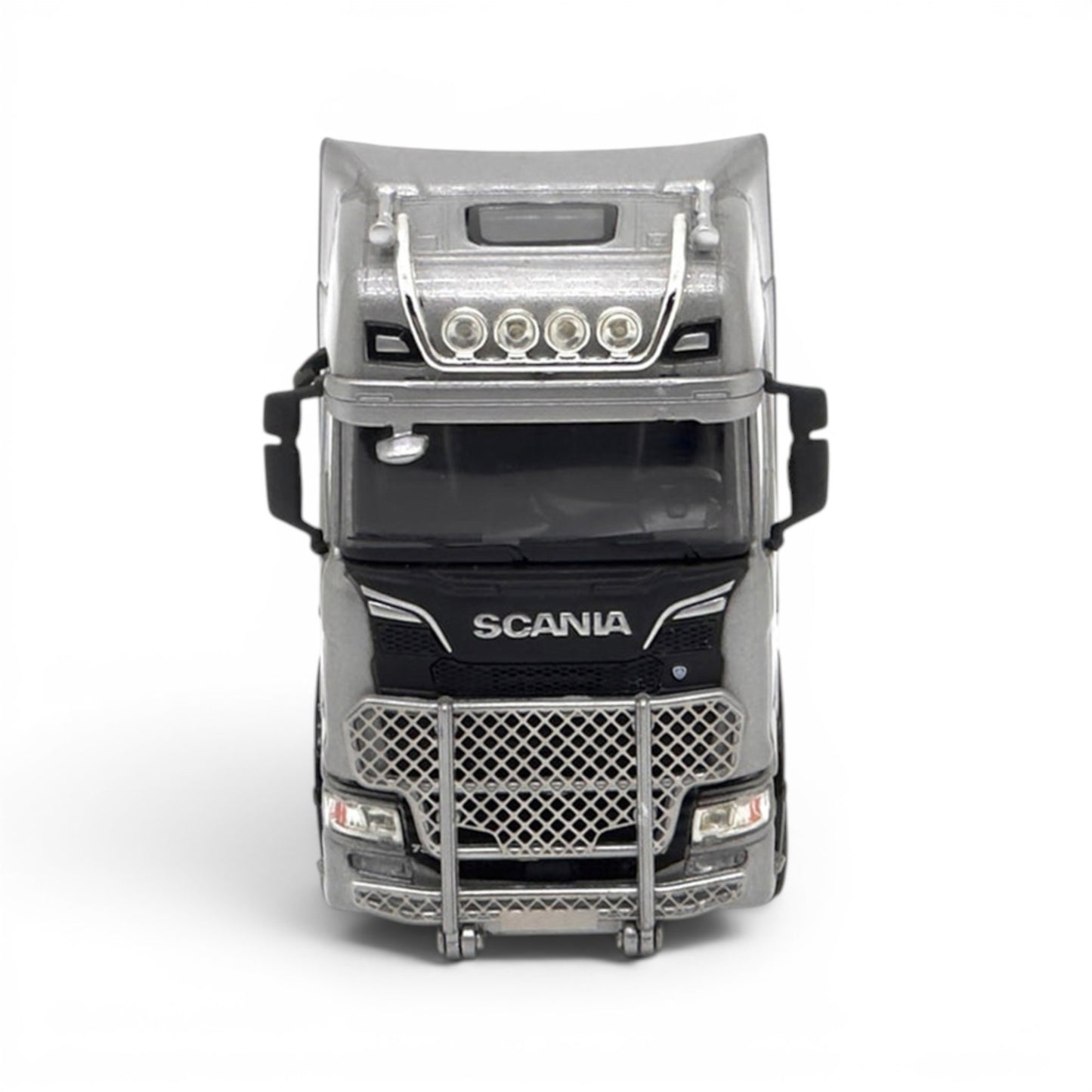 1:64 Alloy Scania Truck with Container Dark Blue