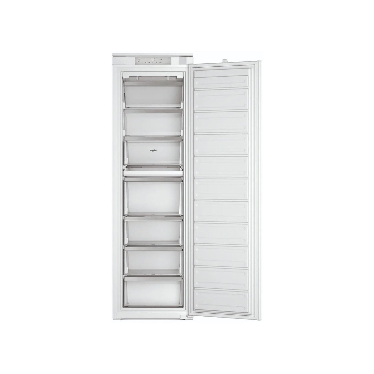 Whirlpool 209L Built-In Upright Freezer White