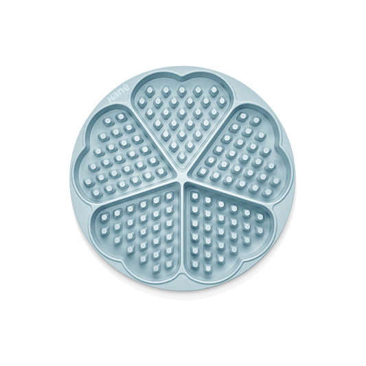 Silicone Waffle Mould Blue