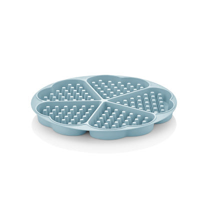 Silicone Waffle Mould Blue