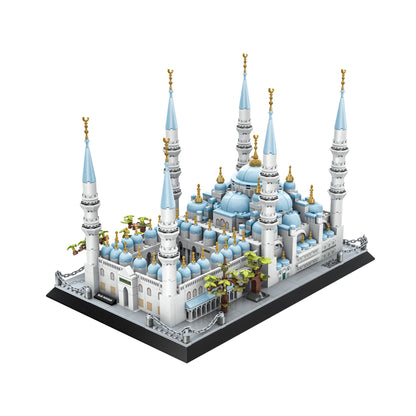 Wange Blue Mosque 1129 Piece Building Blocks