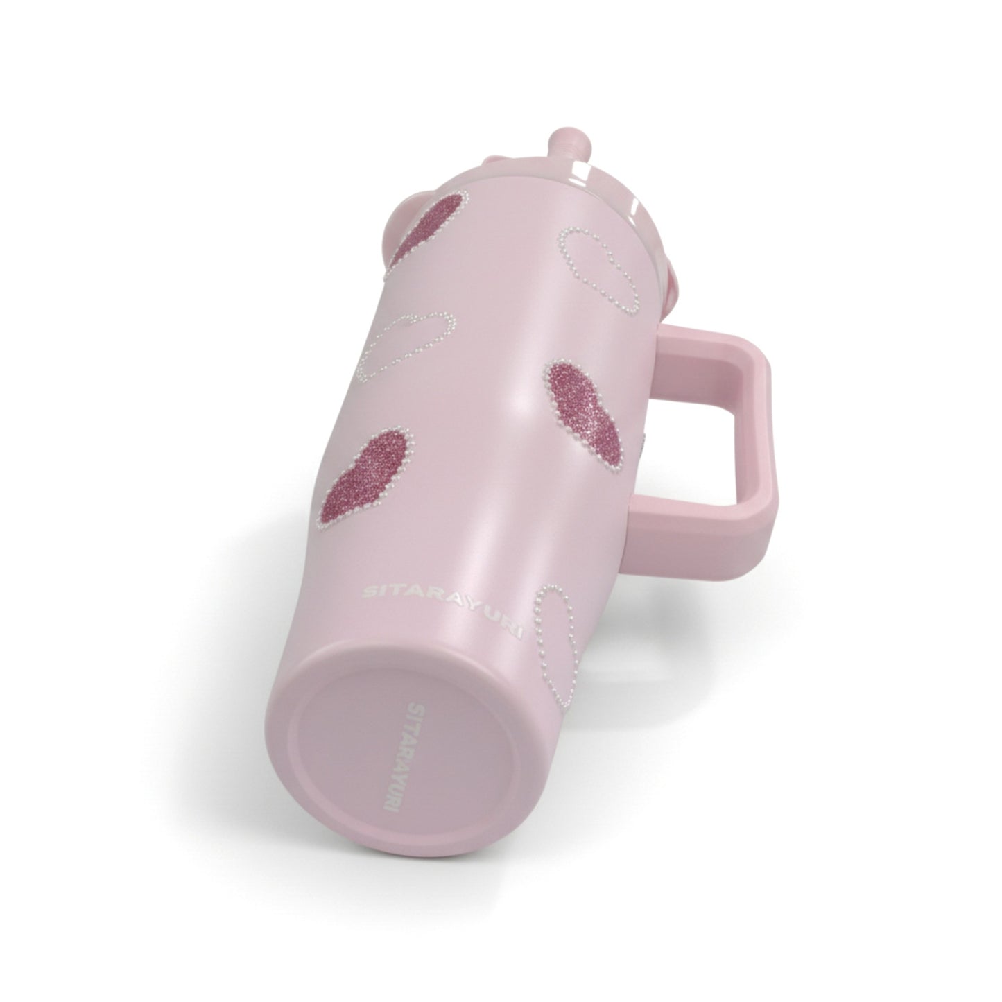 Heart Design 1.2Lt Flask Pink