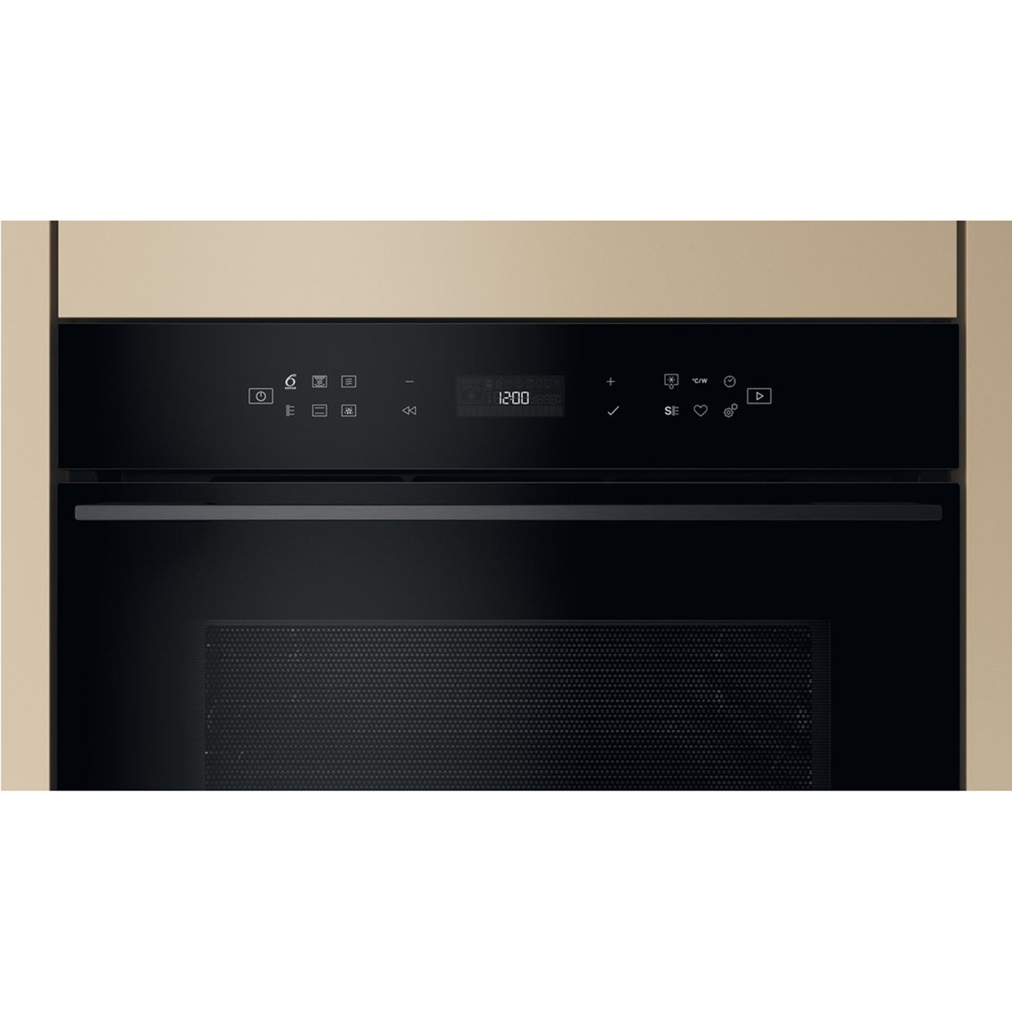 Whirlpool 53L W7 Built-In Combi Oven & Microwave Black