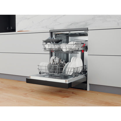 Whirlpool 13 Place Freestanding Dishwasher Stainless Steel