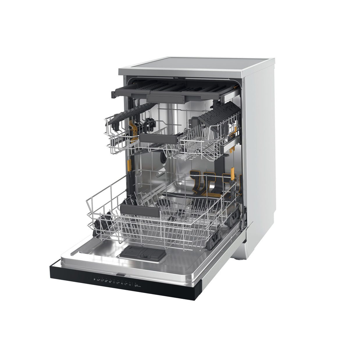 Whirlpool 15 Place Freestanding Dishwasher Stainless Steel