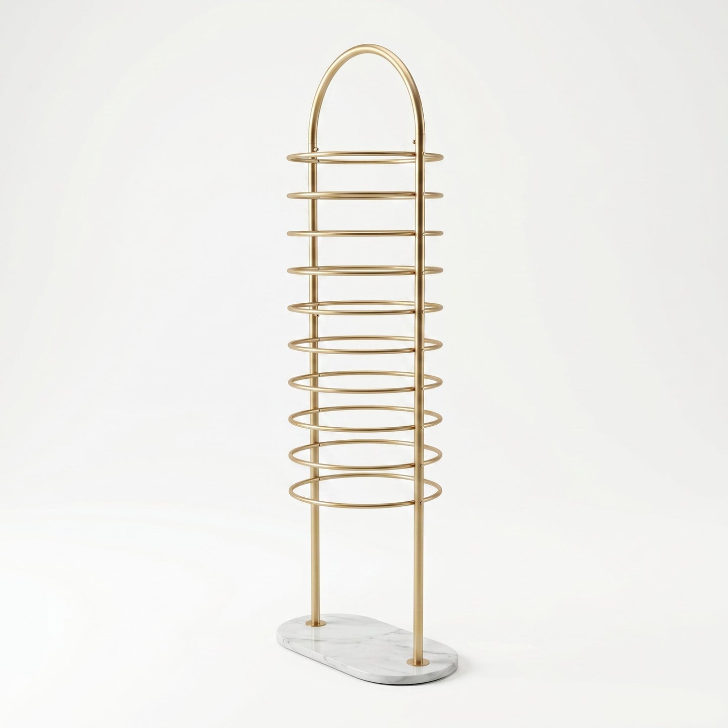 XL Spiral Hijab Stand Gold