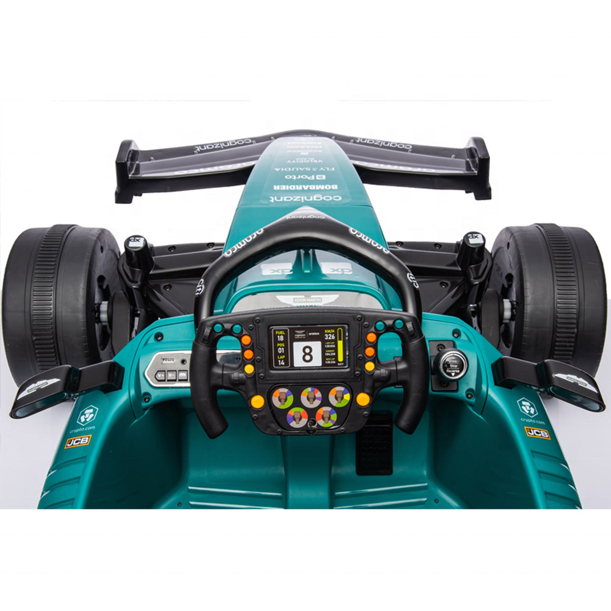 Aston Martin F1 Licensed Kids Electric Race Car - YJ1599