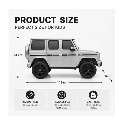 Mercedes-Benz G500 2 Seater Kids Electric Ride-On Car - YJ2288