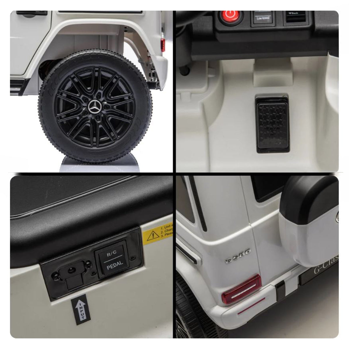 Mercedes-Benz G 580 Kids Electric Ride-On Car - YJ2580