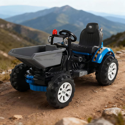 Kingdom 12V Electric Ride-On Dumper Tractor - YJ328C