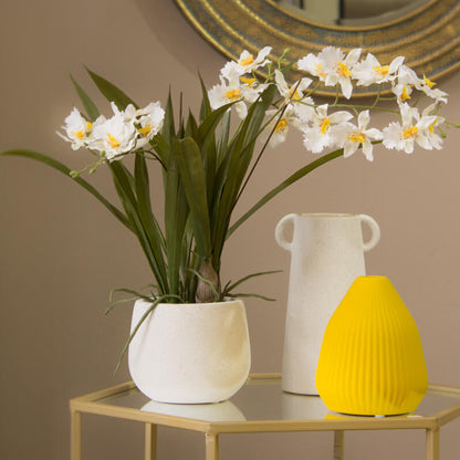 Urban Decor 12 x 14cm Coachella Vase Yellow