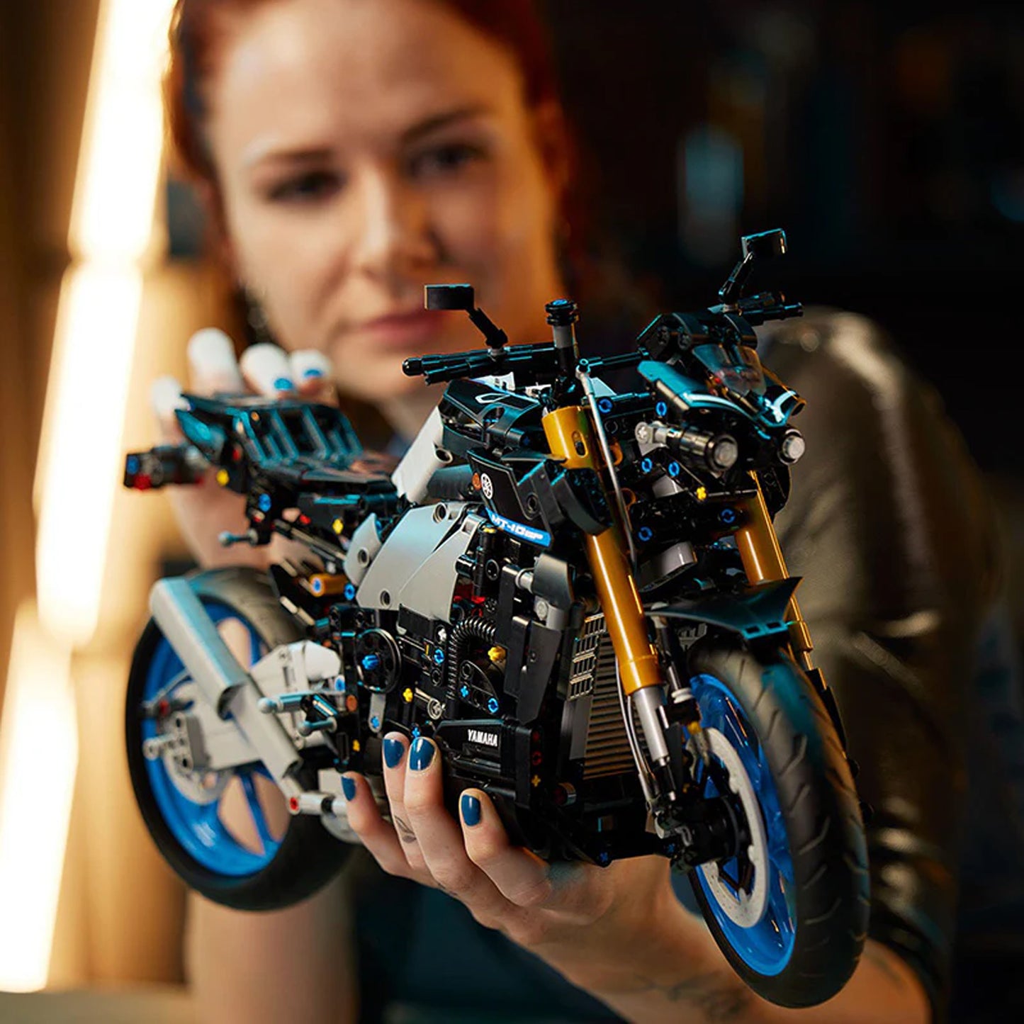 Bike 1478 Piece Building Block Set Multicoloured