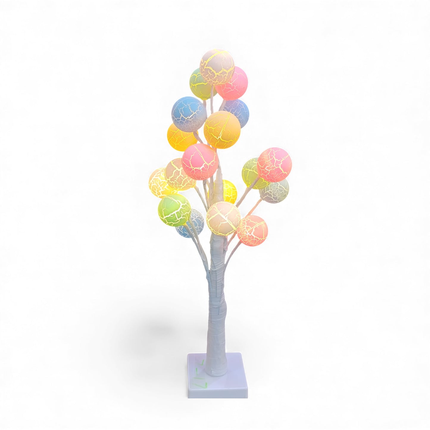 60cm LED Tree with Balls Multicoloured