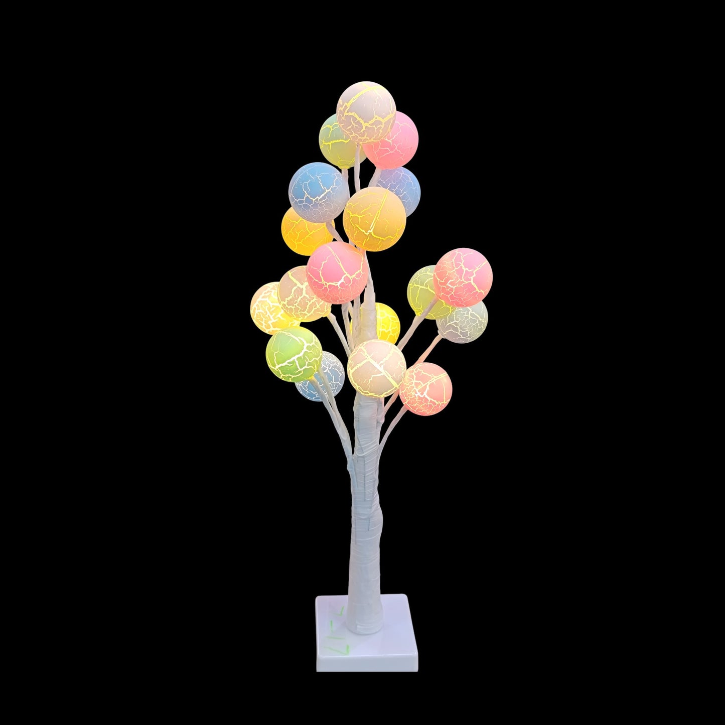 60cm LED Tree with Balls Multicoloured
