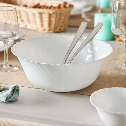 Luminarc Feston 25cm Salad Bowl White