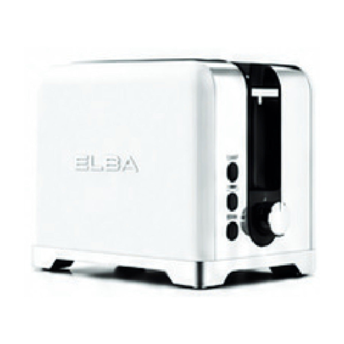 Elba Lusso 2 Slice Toaster White