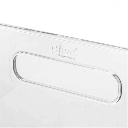 Five Selena 31 x 15cm Storage Basket Clear