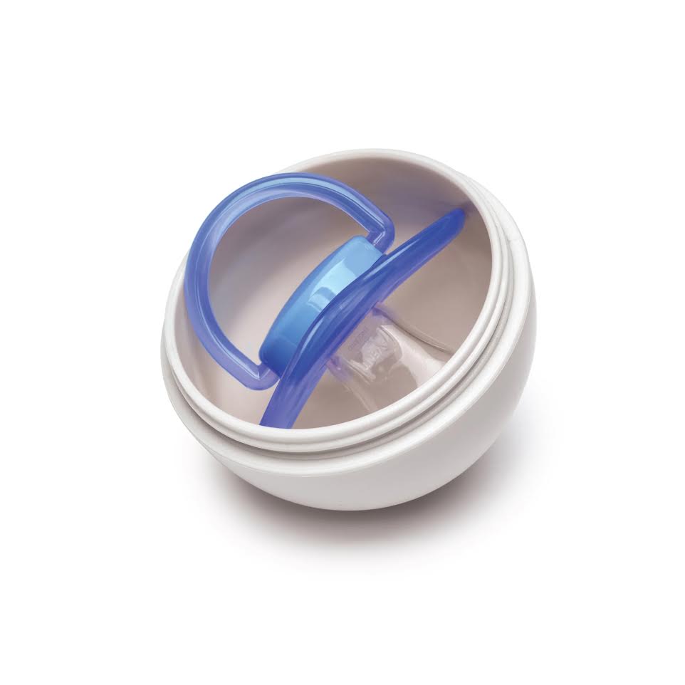 Melli Pacifier Pod Blue & Grey
