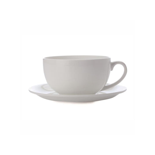 Maxwell & Williams Cashmere Cappuccino Cup & Saucer Set White