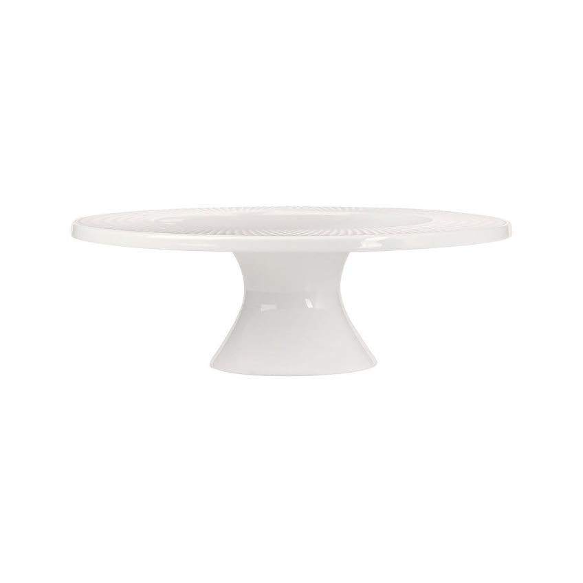 Maxwell & Williams 25cm White Basics Footed Cake Stand White