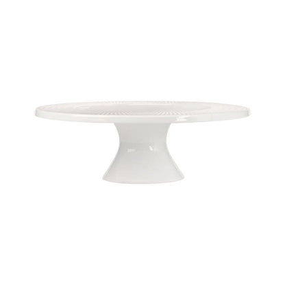 Maxwell & Williams 25cm White Basics Footed Cake Stand White