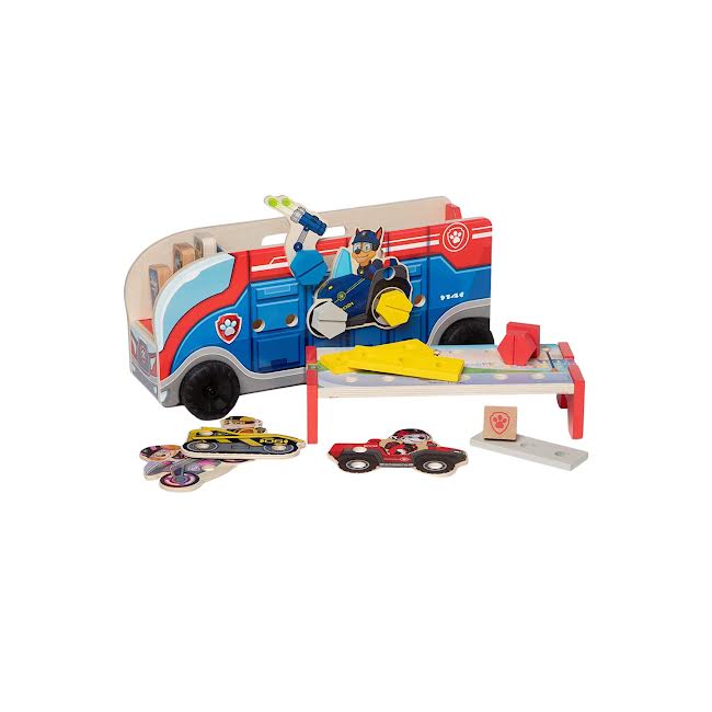 Melissa & Doug Paw Patrol Match & Build Mission Cruiser Multicoloured