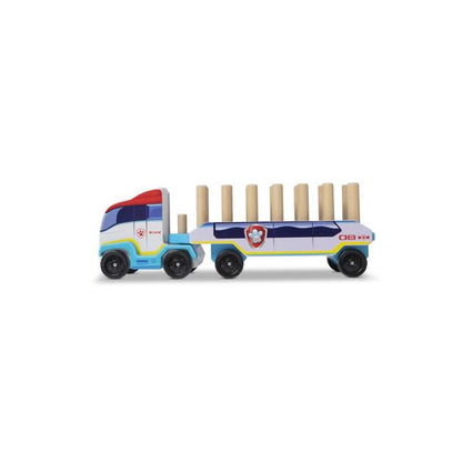 Melissa & Doug Paw Patrol Wooden ABC Block Truck Multicoloured