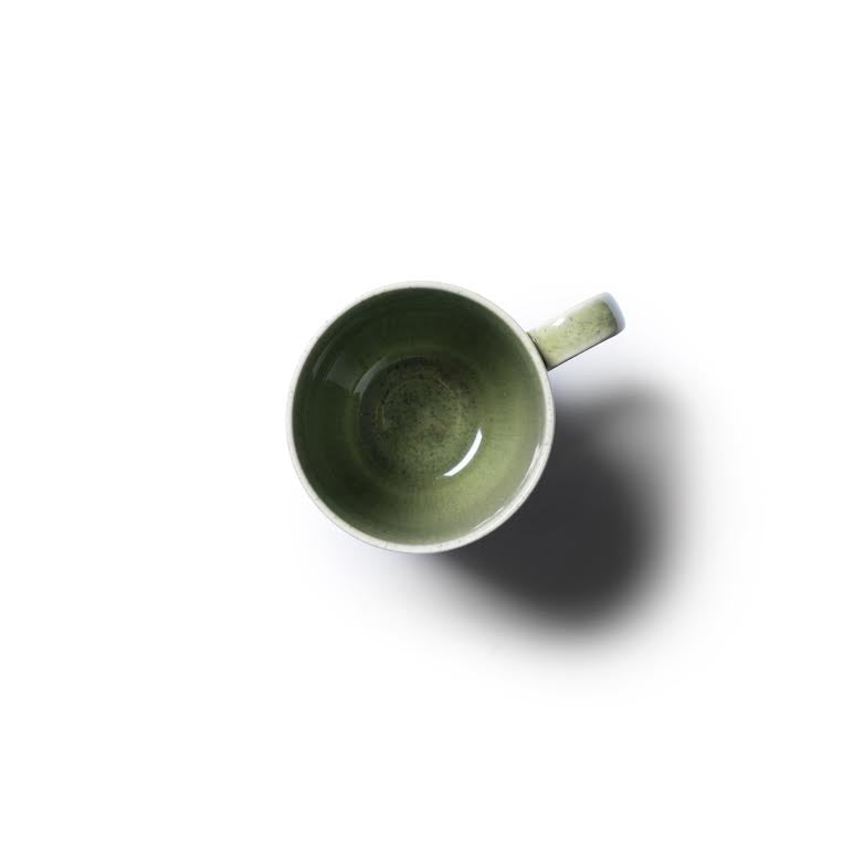 JAN Ashes & Olive 350ml Mug Green