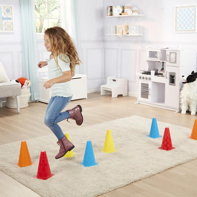 Melissa & Doug 8 Piece Activity Cones Multicoloured