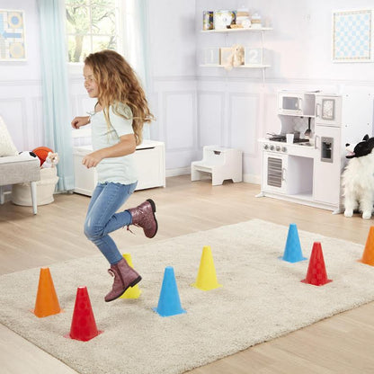 Melissa & Doug 8 Piece Activity Cones Multicoloured