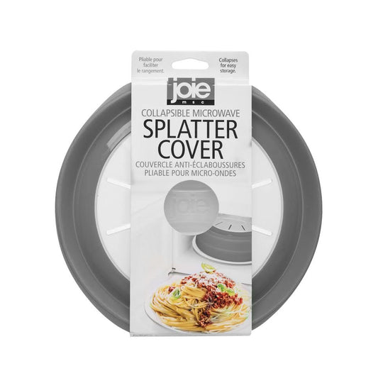 Joie Foldable Plastic Microwave Dish Cover Grey