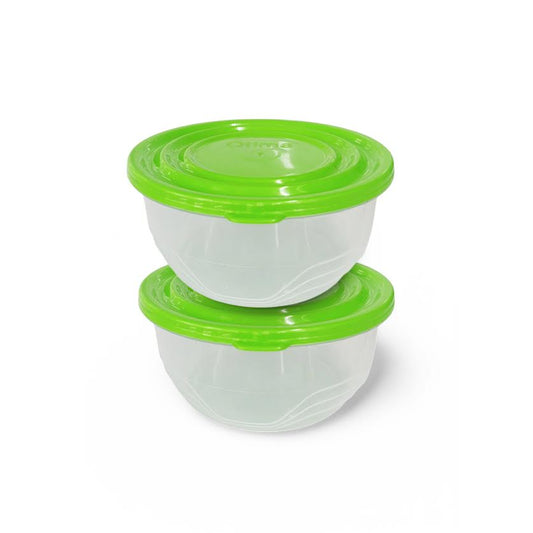 Otima 2 Piece 1Lt Micro Fresh Lunch Box Green