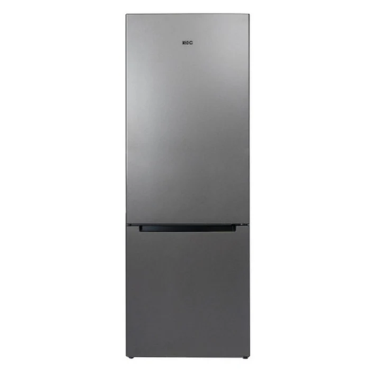 KIC Combination Fridge Freezer Metallic 314L KBF 635/2 - Grey