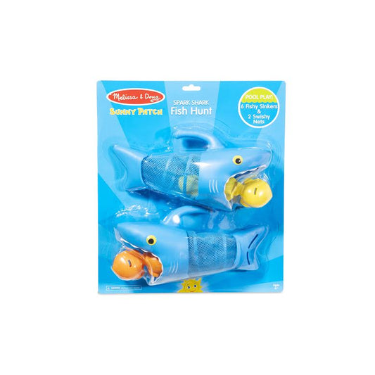Melissa & Doug Spark Shark Fish Hunt Pool Toy Multicoloured