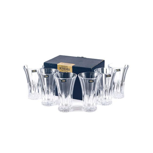 Bohemia Wellington 340ml 6 Piece Glass Set Clear