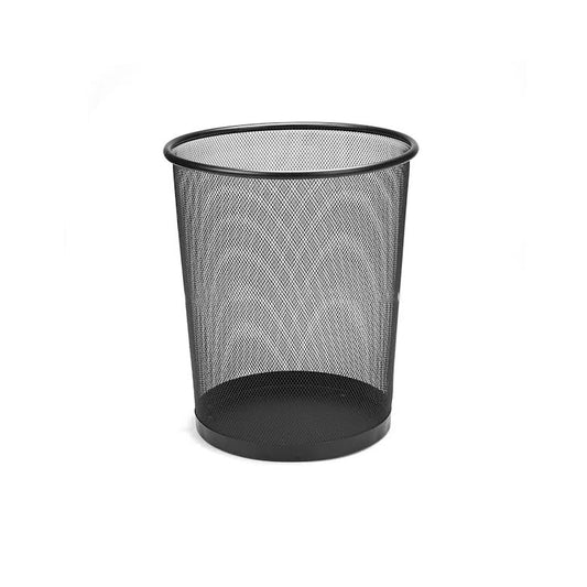Hillhouse 26cm Wire Wastepaper Basket Black