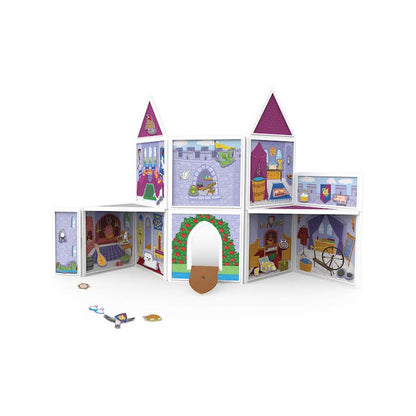Melissa & Doug 82 Piece Magnetivity Magnetic Dress-Up Play Set Medieval Castle Multicoloured