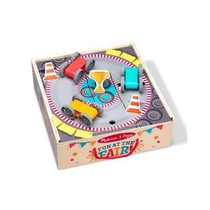 Melissa & Doug Fun at the Fair Stunt Cars Multicoloured