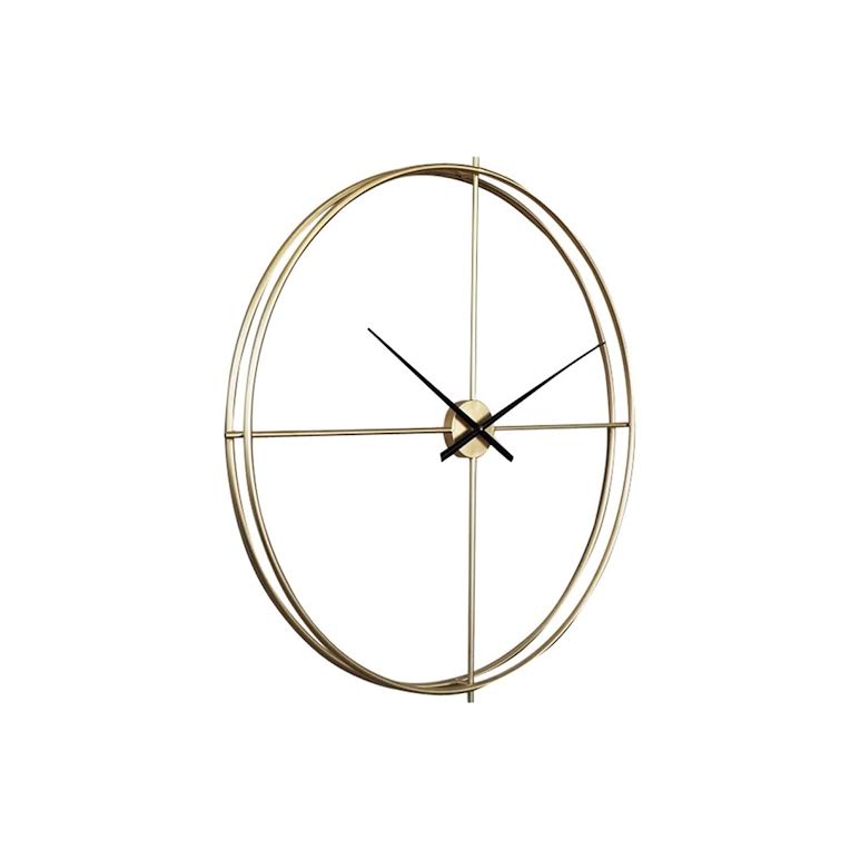 Modern Minimalist Silent Wall Clock Gold