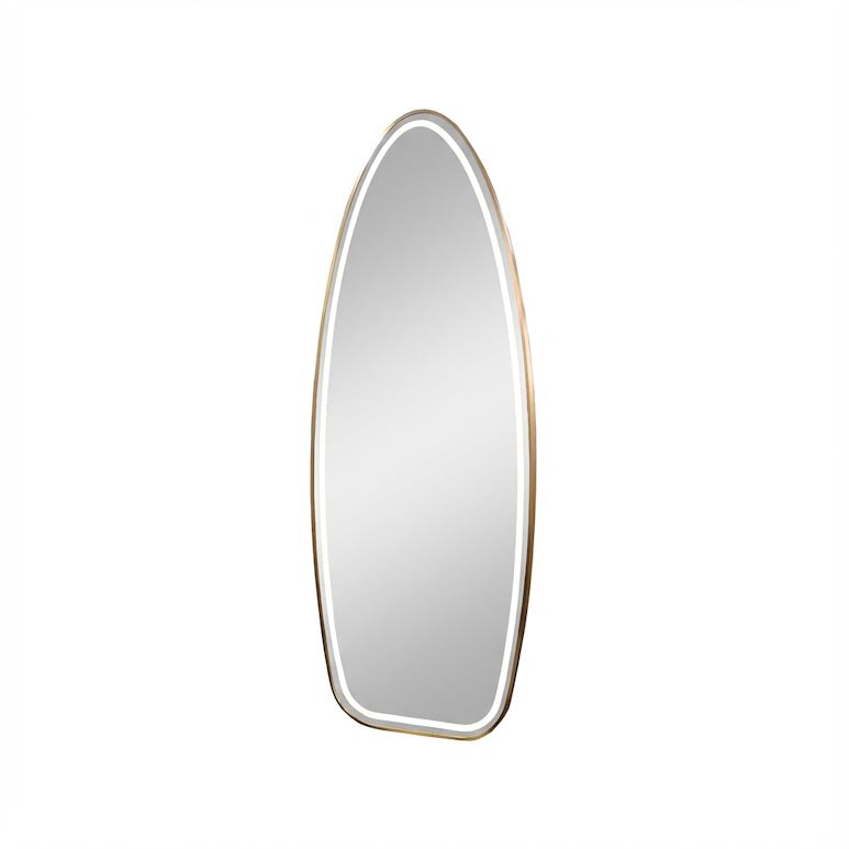 70 x 180cm LED Mirror Gold