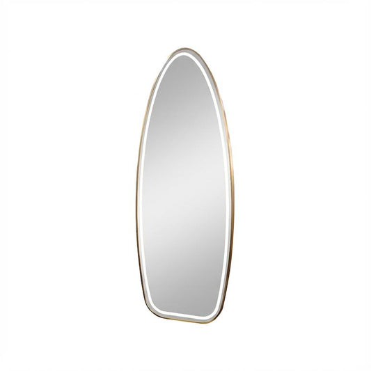 70 x 180cm LED Mirror Gold