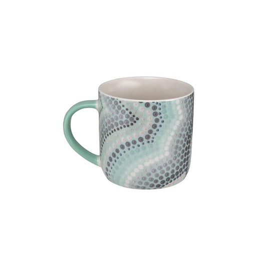 Maxwell & Williams 480ml Lou Martin Uplift Mug Blue