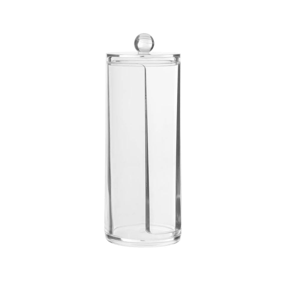 Five Selena 7.5cm Cotton Dispenser Clear