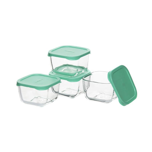 Pasabahce Snowbox 4 Piece Set Green